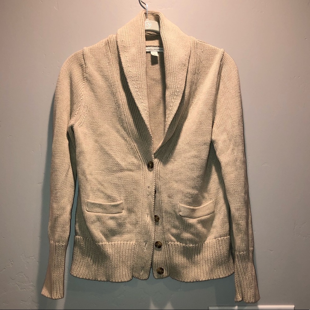 BR Cream Cardigan